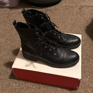 Women’s Sun & Stone combat boots